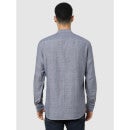 Grey Classic Regular Fit Casual Shirt (CATWIN)