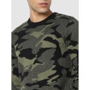 Khaki Camouflage Regular Fit Sweater (Various Sizes)