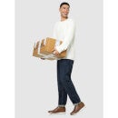 White Solid Regular Fit Sweater (Various Sizes)