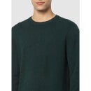 Green Solid Regular Fit Pullover Sweater (CEPICIN)