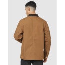Tan Longline Tailored Denim Jacket (CUCANVAS)