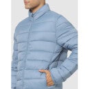 Light Blue Regular Fit Solid Jacket (Various Sizes)