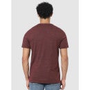 Maroon Solid Regular Fit T-Shirt (Various Sizes)