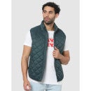 Green Quilted Regular Fit Jacket (Various Sizes)