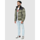 Olive Quilted Regular Fit Jacket (Various Sizes)