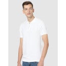 White Solid Regular Fit T-Shirt (Various Sizes)