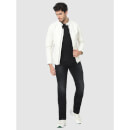 Men's White Solid Jacket (Various Sizes)