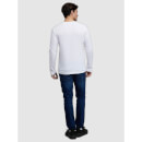 Men's White Solid T-Shirts (Various Sizes)