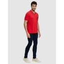 Men's Money Heist Red Graphic Polo T-Shirts (Various Sizes)