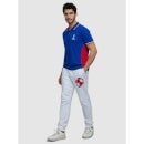 FIFA - White Cotton Regular Fit Sports Joggers (LCEFIFAJG2)