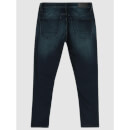 Navy Blue Light Fade Stretchable Jeans (BOANKLE)
