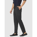 Charcoal Grey Regular Fit Solid Trousers (Various Sizes)