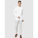 Off White Regular Fit Solid Trousers (Various Sizes)