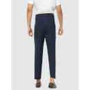 Navy Solid Regular Fit Trousers (Various Sizes)