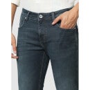 Blue Straight Fit Light Fade Stretchable Jeans (CODOB)