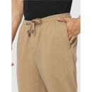 Beige Solid Regular Fit Trousers (Various Sizes)