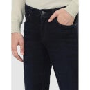 Navy Blue Jean Straight Fit Stretchable Jeans (BOVERDYE15)