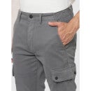 Grey Cotton Cargos Trouser (SOLYTEI)
