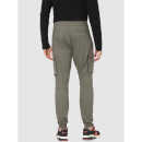 Olive Green Classic High-Rise Joggers Trousers (COZIP)
