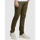 Men's Olive Solid Jeans (Various Sizes)