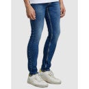 Blue Cotton Jean Skinny Fit Heavy Fade Stretchable Jeans (COENTRY2)