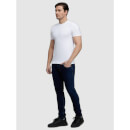 Navy Blue Jean Cotton Skinny Fit Stretchable Jeans (COECODARK245)