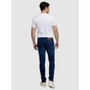 Navy Blue Cotton Jean Skinny Fit Stretchable Jeans (COECODRY245)