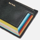 Paul Smith Stripe Zipped Leather Card Holder