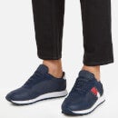Tommy Jeans Men's Retro Running Style Canvas Trainers - UK 7