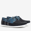 Barbour Men's Wake Leather Boat Shoes - UK 7