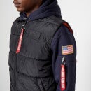 Alpha Industries Quilted Shell Puffer Vest - M