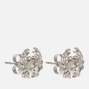 Vivienne Westwood Selena Silver-Tone Cabochon Earrings