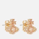 Vivienne Westwood Valentina Orb Gold-Tone Crystal Earrings