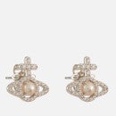 Vivienne Westwood Olympia Silver-Tone Pearl Earrings