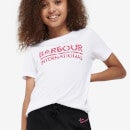Barbour International Girls' Valtteri Cotton-Jersey T-Shirt