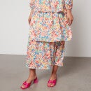 Never Fully Dressed Lisa Shirred Jersey Maxi Dress - UK 6