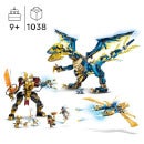 LEGO NINJAGO: Elemental Dragon vs. The Empress Mech Set (71796)