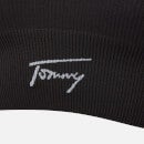 Tommy Hilfiger Logo Nylon-Blend Halter Neck Bralet - S