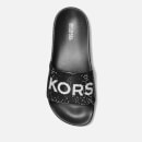 MICHAEL Michael Kors Gilmore Slide Rubber Sandals - UK 3