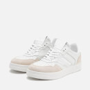 Valentino Men's Apollo Basket Leather and Suede Trainers - UK 7.5