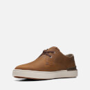 Clarks Men's CourtLite Khan Leather Shoes - UK 7