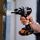 Worx WX352 20v Cordless Brushless Combi Drill with x2 2.0Ah