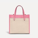 Coach Field 22 Canvas and Faux Leather Tote Bag
