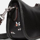 Coach x Disney Mickey and Flowers Leather Shoulder Bag