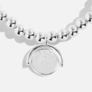 Joma Jewellery Dream Big Live Happy Silver-Tone Bracelet
