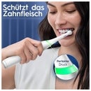 Oral-B iO Series 8 Plus Edition Elektrische Zahnbürste, Reiseetui, recycelbare Verpackung, White Alabaster