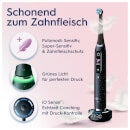 Oral-B iO Series 10 Plus Edition Elektrische Zahnbürste, Lade-Reiseetui, recycelbare Verpackung, Cosmic Black