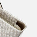 Tory Burch Small Ever-Ready Monogram Coated-Canvas Tote Bag