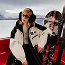 Unisex Tomorrowland X ellesse Ski Jacket Black/White