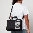 DKNY Noa Medium Canvas Tote Bag in Green